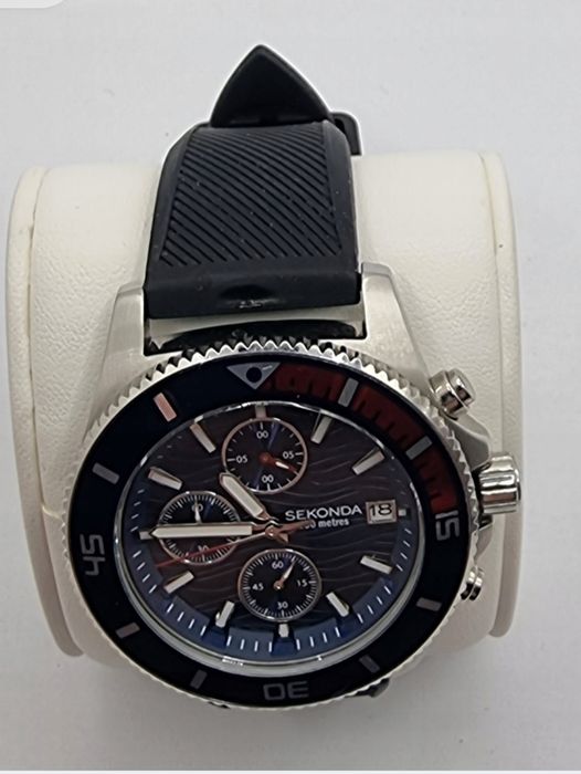 Przepiękny zegarek diver  SEKONDA nurek WR200  30114.27 PEPSI