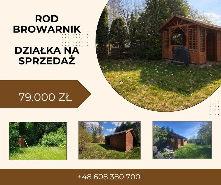 działka ROD w Tychach