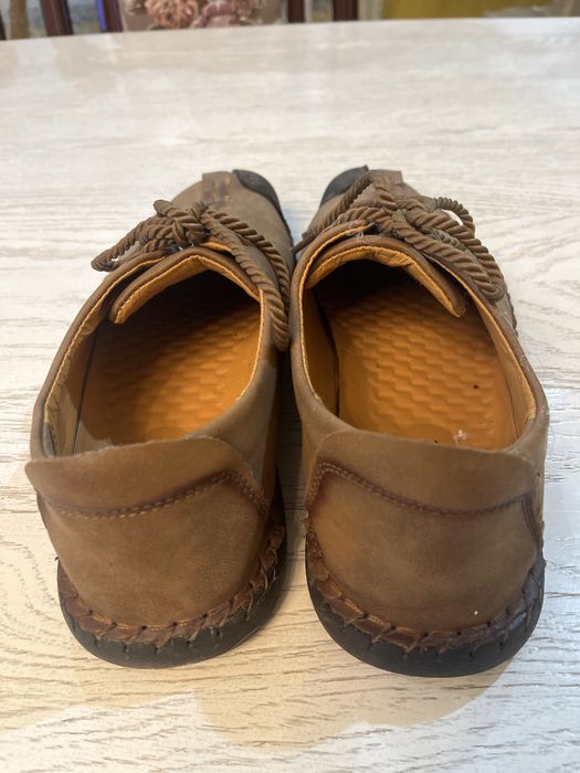 Кросівки туфлі шкіряні