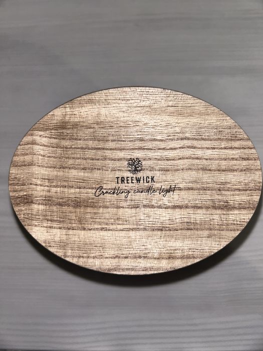 Ароматична свічка Treewick Gold Amber & Sage з дерев'яним ґнотом