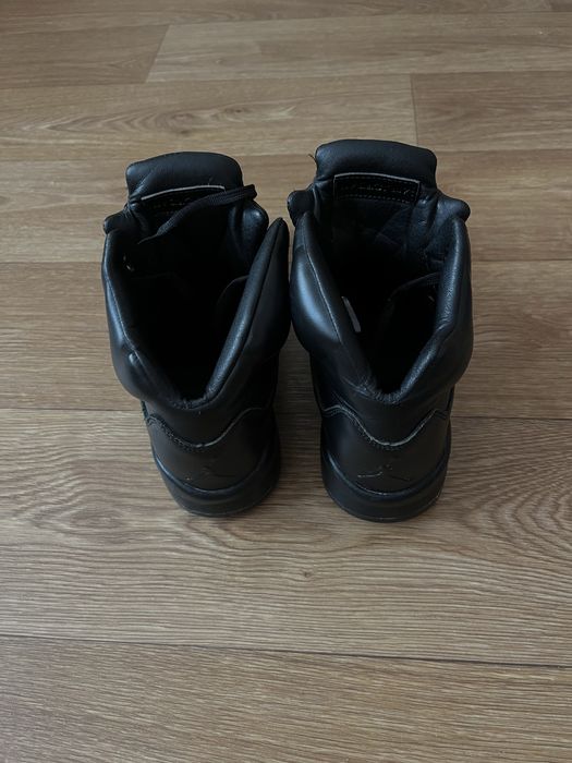 Кроссовки Nike Air Jordan 5 черные оригинал