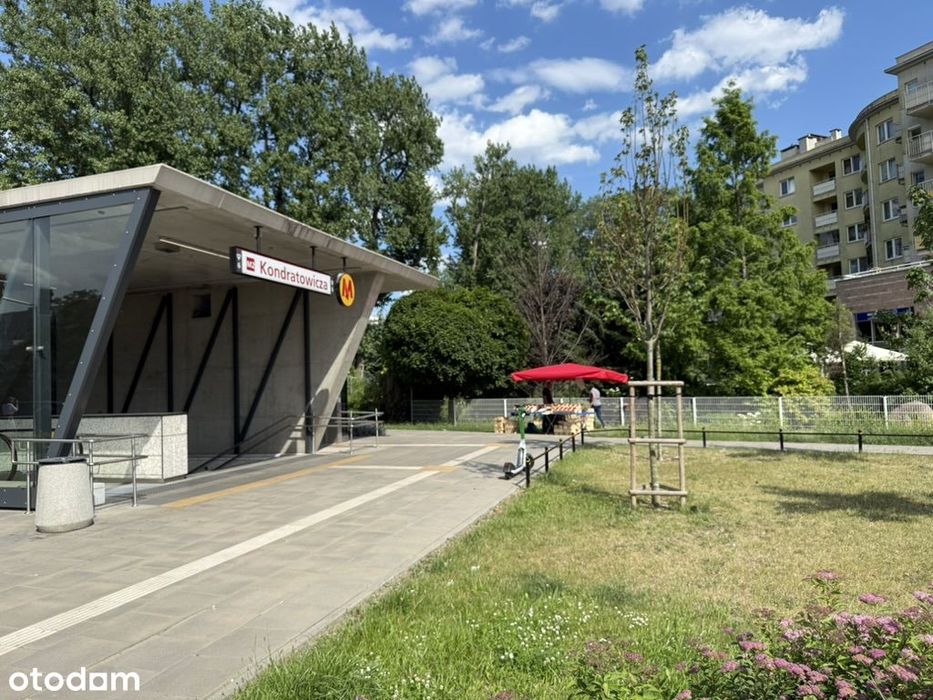 2 pok. | strzeżone Os.Zielone Zacisze | 200m Metro Kondratowicza