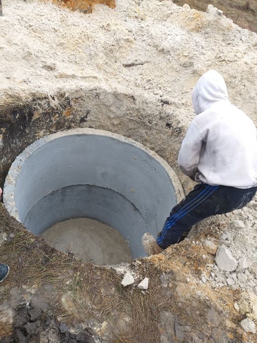 Бетонные кольца купить. Бетонные кольца для канализаци.