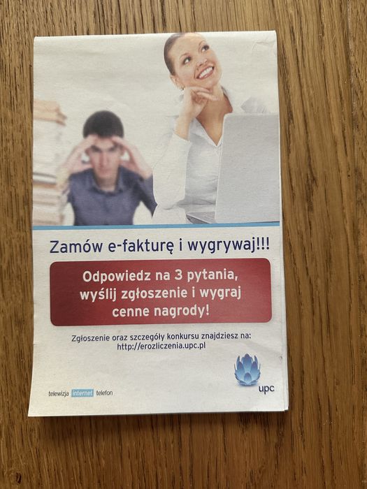 Notatnik reklamowy UPS, mały