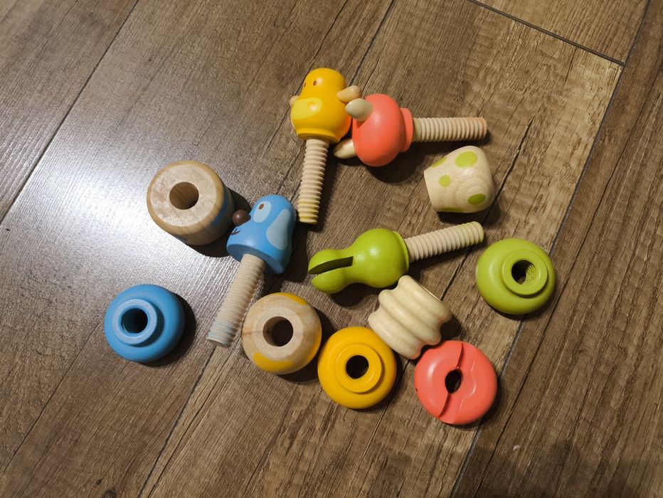 Djeco - zwierzątka do wkręcania / śrubki