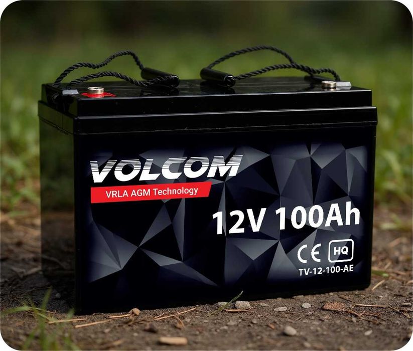 Аккумулятор Volcom 12V 100Ah AGM