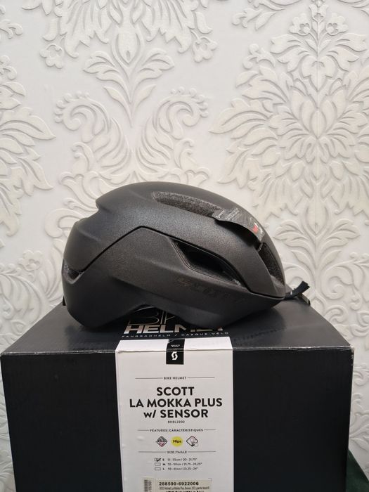kask rowerowy Scott la mokka plus LED S MIPS