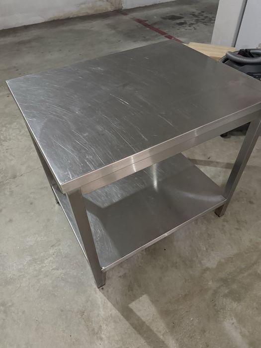 Bancada inox como nova