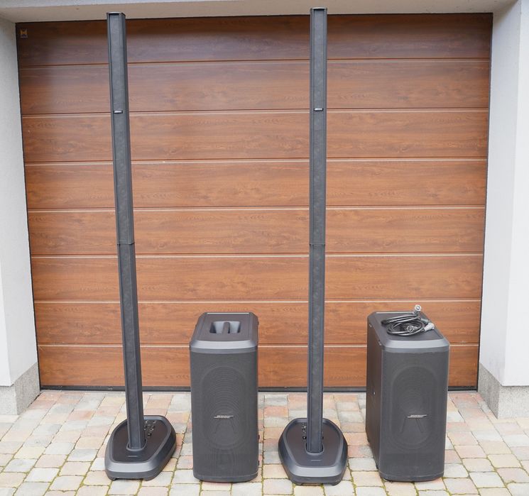 2x BOSE pro 32 + SUB2 zestaw słupkowy + Pokrowce