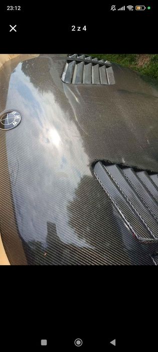Maska BMW E60 carbon