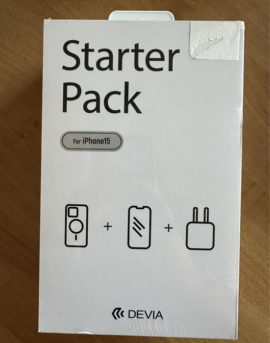 iPhone 15 (novo) c/ starter pack