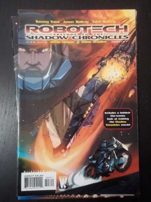 ROBOTECH Prelude to the Sh 1-5; komplet; WildStorm