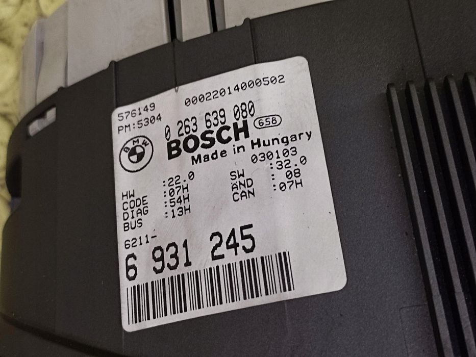 bmw e46 2.0 d licznik zegary 6931245