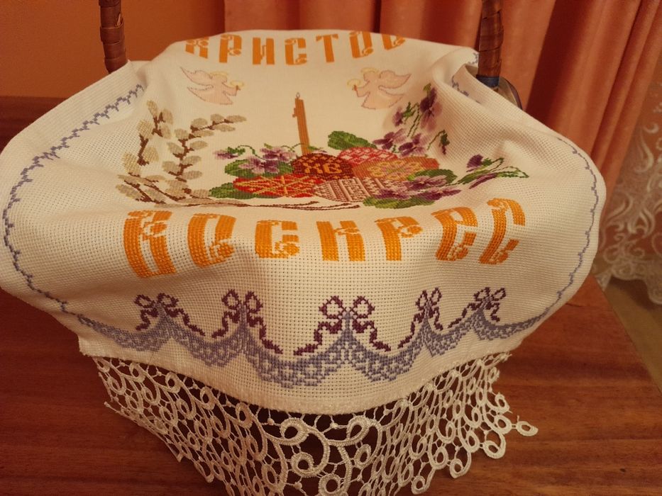 Вишитий пасхальний  рушник