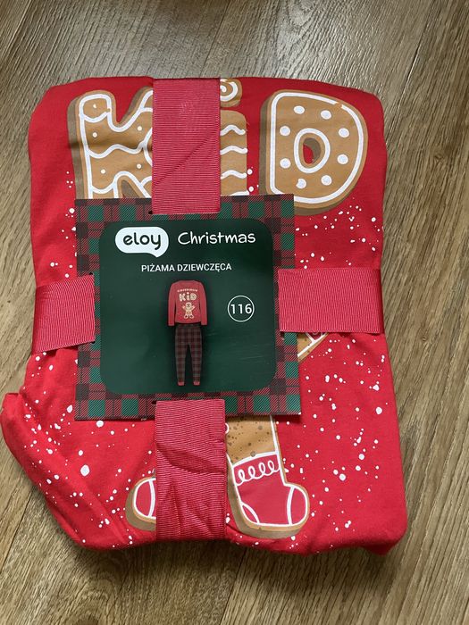Świąteczna piżama dla dziewczynki 116
