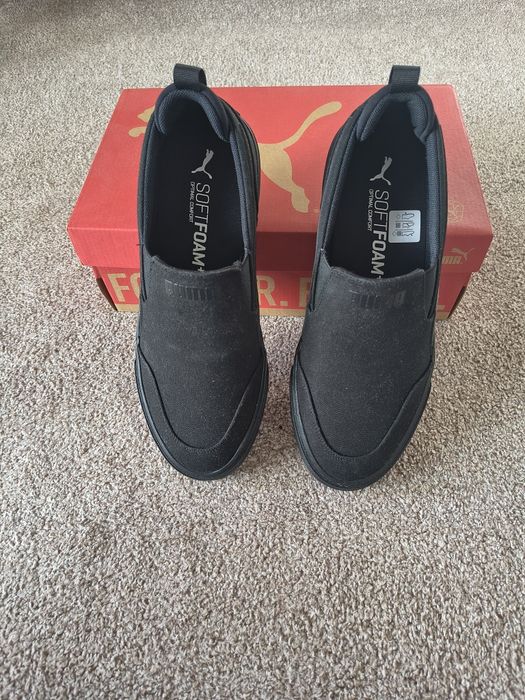PUMA Court Classic Vulcanized (Men's Slip-On Shoes). Сліпони пума