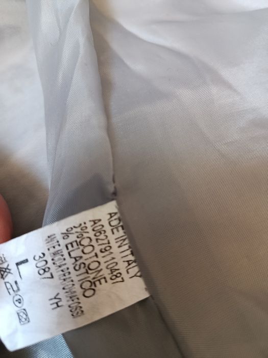 Szary damski żakiet bawełniany rozmiar 38