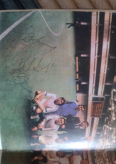 Автографи Динамо Києва ,блохіна ,лобановського