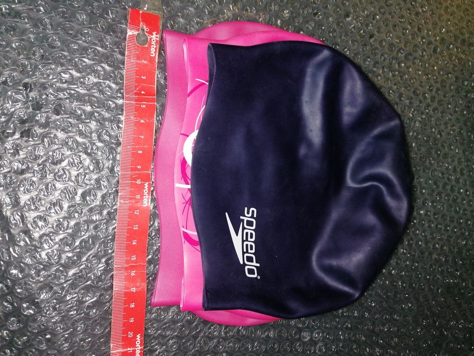 Toucas silicone+óculos Arena