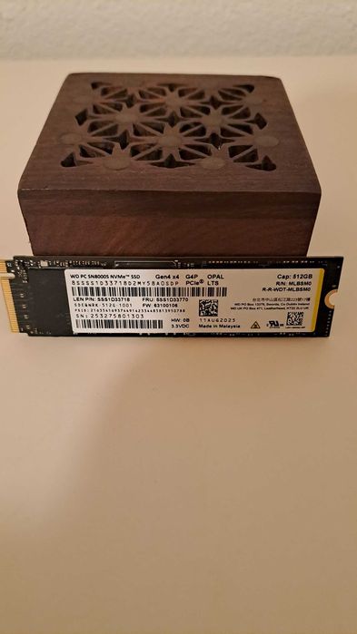 Disco ssd 512Gb WD PC SN8000S Nvme PCI Gen4