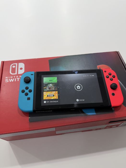 Nintendo switch como nova