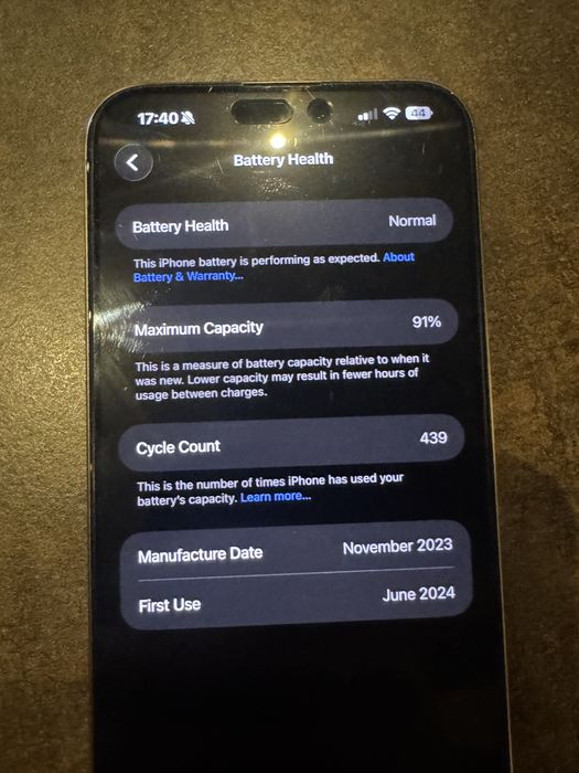 Iphone 15 pro max 256gb