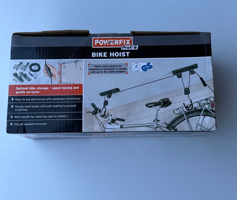 Uchwyt sufitowy na rower Powerfix Profi Bike Hoist wciągarka