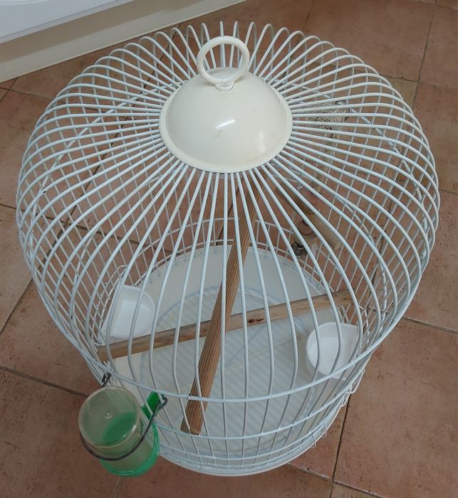 GAIOLA PARA AVES MÉDIO E PEQUENO PORTE. Casa,Varanda,Garagem,Quarto.