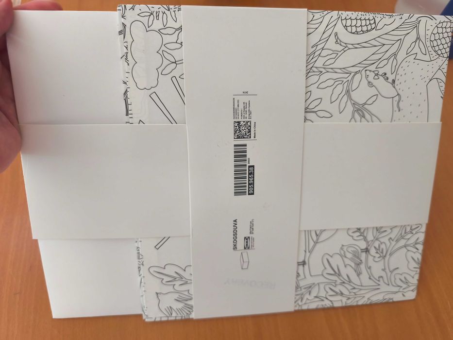 Caixa Ilustrada IKEA SKOGSDUVA – Nova
