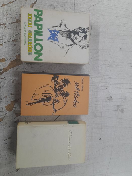 Conjunto de livros antigos