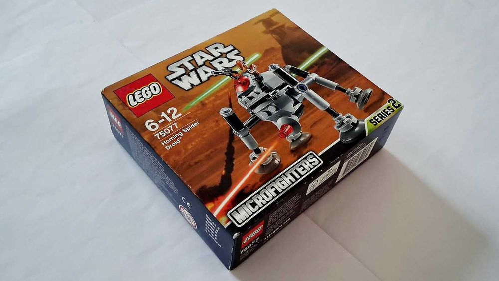 Lego Star Wars 75077 Homing Spider Droid Microfighter Series 2 selado