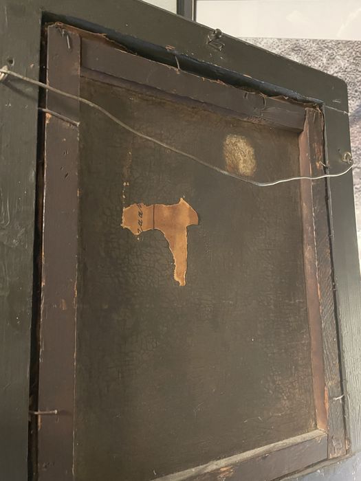 Dutch oil portrait, mid-19th century, 1840–1860