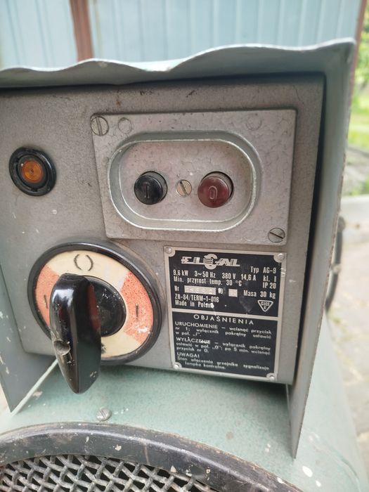 Dmuchawa nagrzewnica 9,6kw elcal ag-9