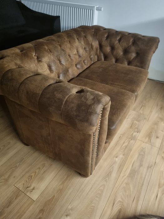Kanapa Chesterfield z funkcją spania