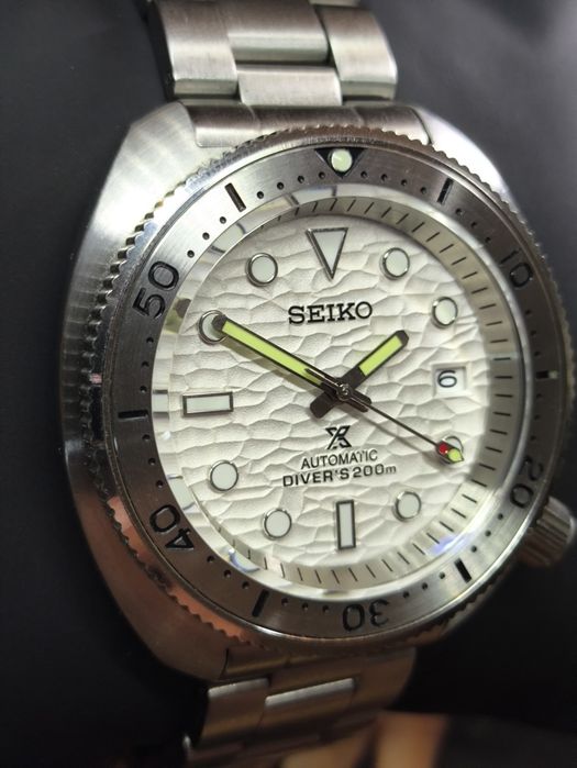 Механічний годинник SEIKO "Captain Willard" Черепаха МОД
Механізм NH 35 SEIKO JAPAN