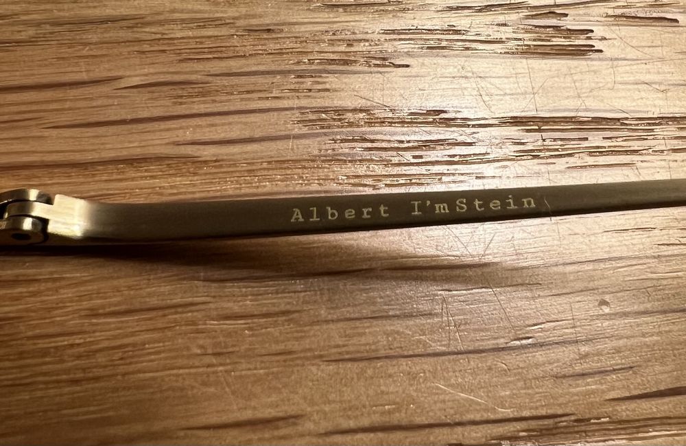 Oprawki tytanowe Albert I’mStein