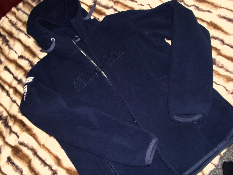 kurtka polarowa BERGANS Of Norway BRYGGEN męska L kaptur