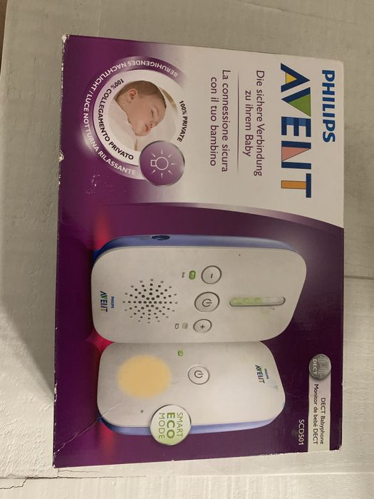 Monitor de Bebé Philips Avent SCD 501 – Impecável