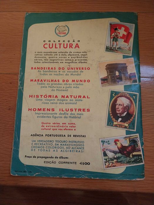 Caderneta Bandeiras do Universo