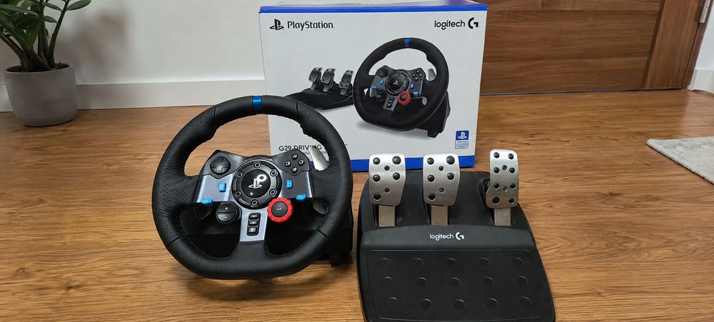 Volante e Pedais Logitech g29