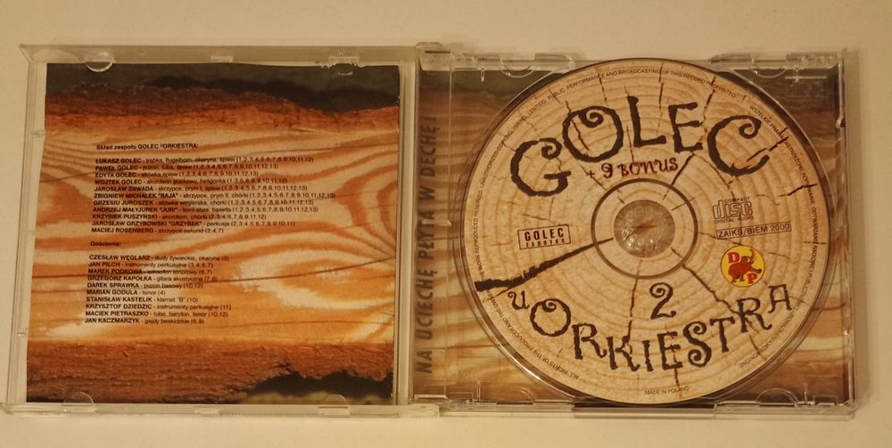 4 płyty CD Kayah i Bregovic, Czerwone Gitary, Brathanki, Golec uOrkies