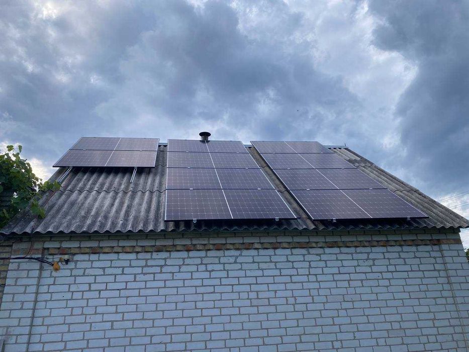 Сонячні панелі "під ключ" / Монтаж сонячних батарей / Електростанція