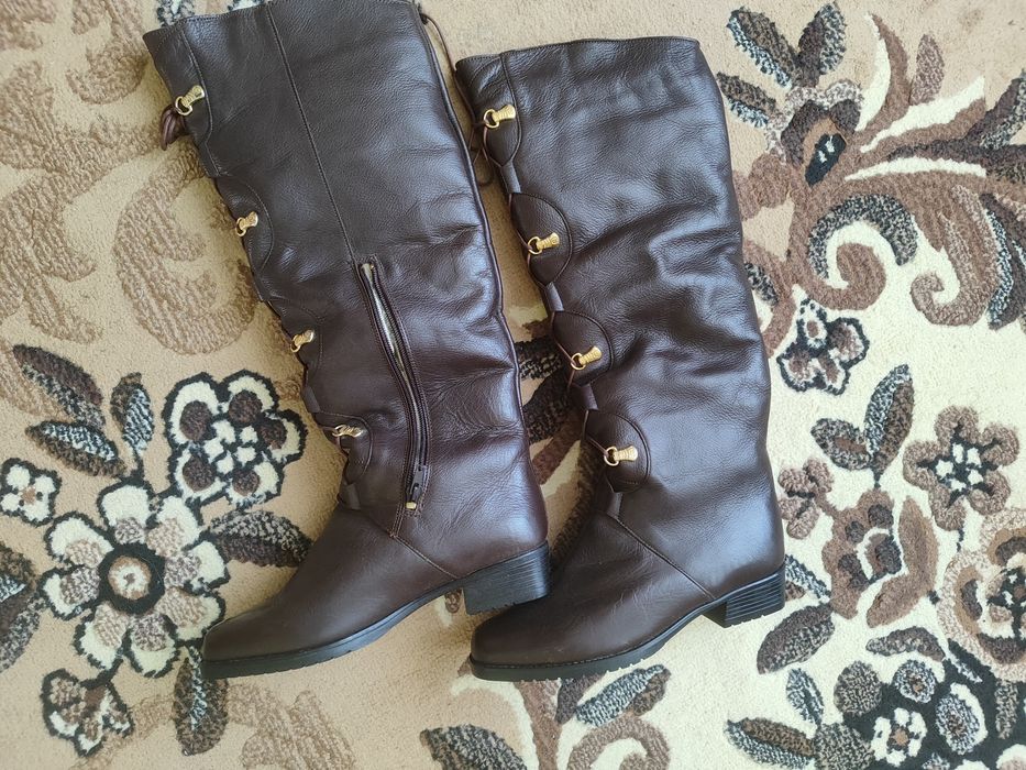 Чоботи жіночі шкіряні зимні Cornelius Italy.