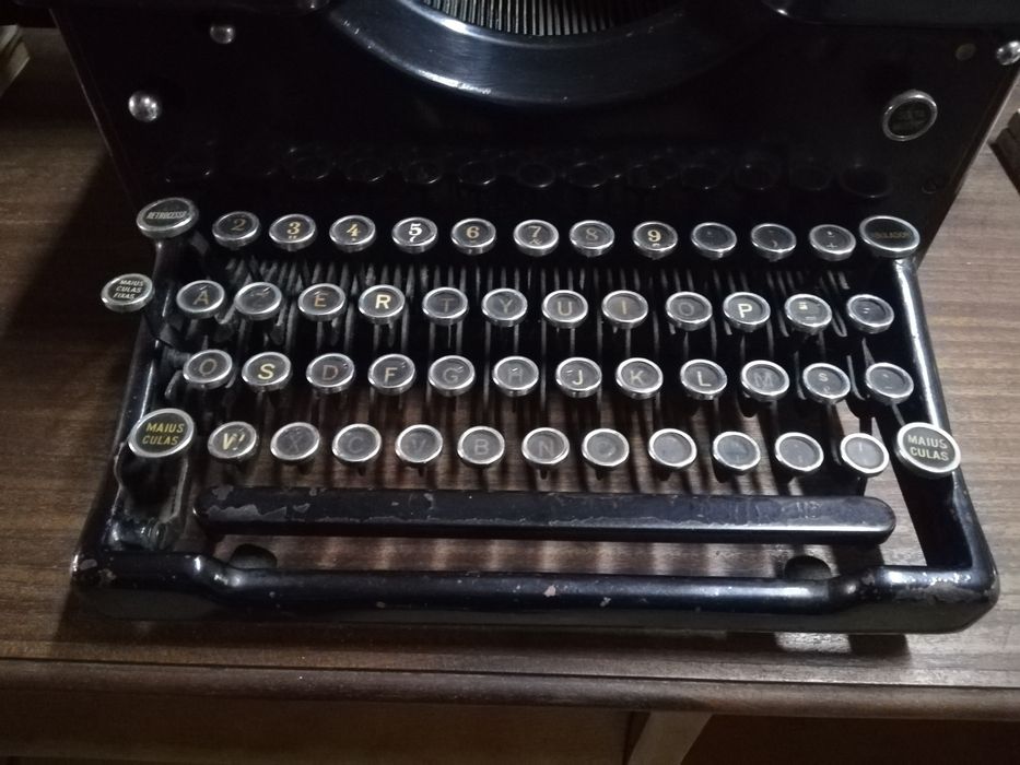 Máquina de Escrever Royal. Anos 1930.