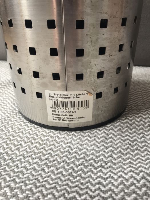 Мусорное ведро 3 л. Германия Нержавейка відро смітник мусорник мусора