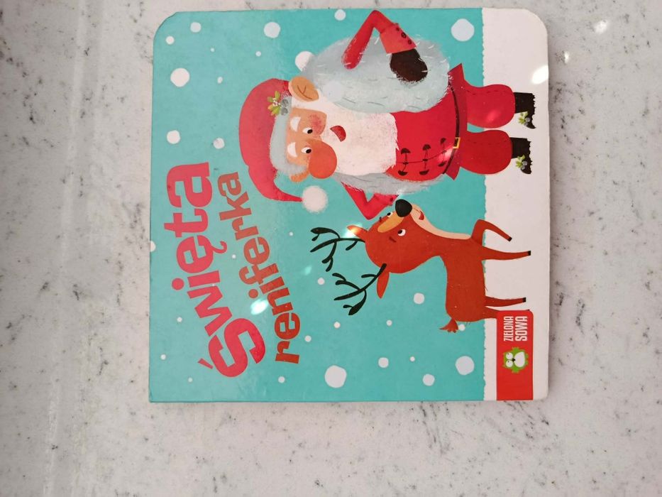 Książeczka dla dzieci Święta reniferka
