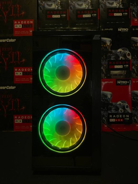 Ігровий i5-6400/RX 580/8gb/120GB SSD/500GB HDD Игровой компьютер