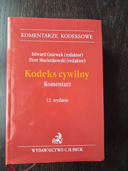 Kodeks cywilny komentarz Edward Gniewek Piotr Machnikowski