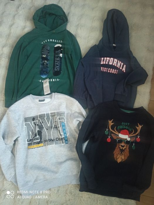 Zestaw bluz chłopięcych 146/152