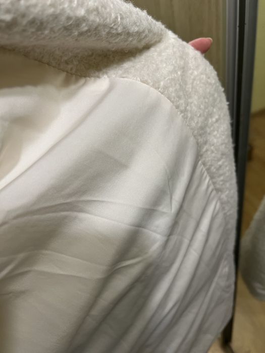 Пальто теплое тедди